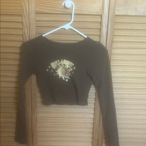 Billabong LS crop top